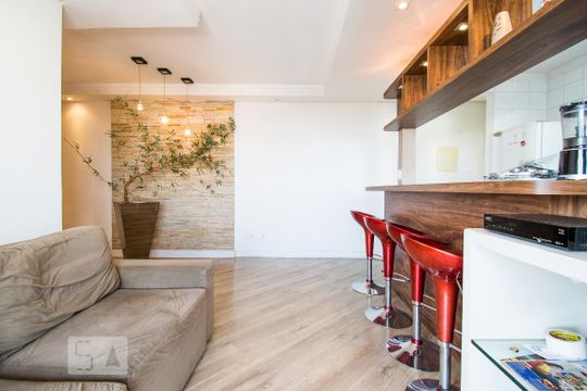 Sala de apartamento para alugar com 2 quartos, 67m² em Jardim da Glória, São Paulo