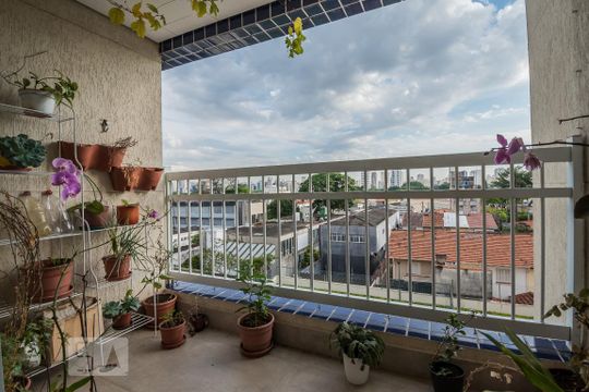 Varanda de apartamento à venda com 2 quartos, 55m² em Cidade Monções, São Paulo