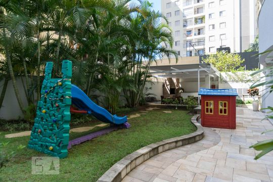 Área comum - Playground de apartamento para alugar com 1 quarto, 44m² em Vila Mariana, São Paulo