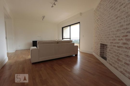 Sala de apartamento à venda com 4 quartos, 170m² em Jardim Monte Kemel, São Paulo