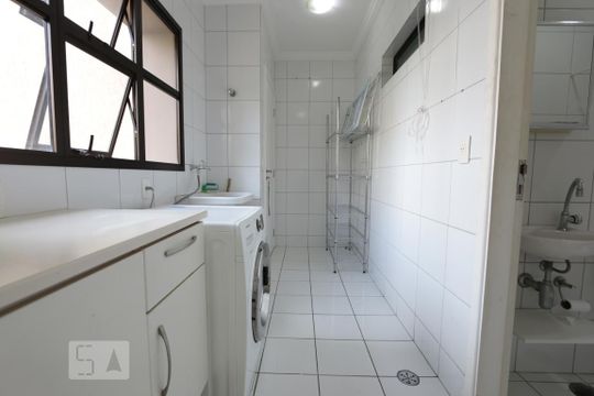 Area de serviço de apartamento à venda com 4 quartos, 170m² em Jardim Monte Kemel, São Paulo