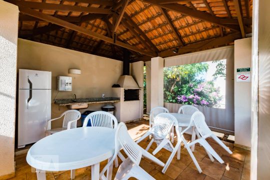 Área Comum - Churrasqueira de apartamento à venda com 2 quartos, 59m² em Loteamento Center Santa Genebra, Campinas