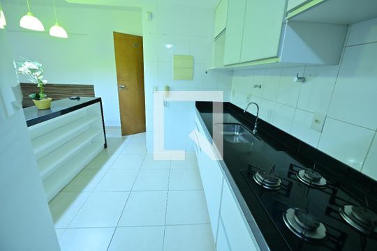 Sala/Cozinha de apartamento à venda com 2 quartos, 70m² em Setor Pedro Ludovico, Goiânia