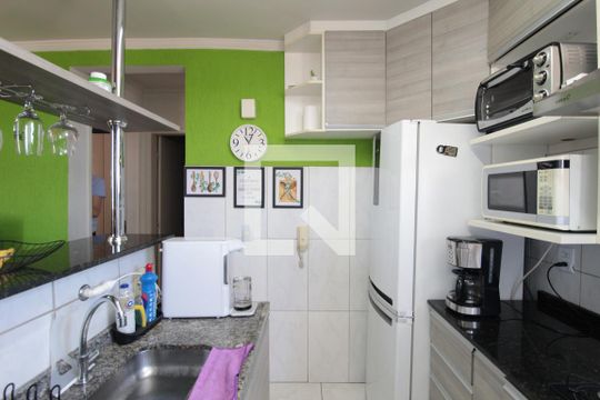 Cozinha e Área de Serviço de apartamento à venda com 2 quartos, 55m² em São Luiz, Belo Horizonte