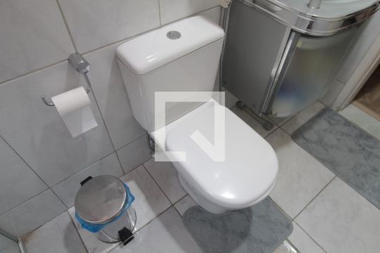Banheiro da Suite de apartamento à venda com 2 quartos, 55m² em São Luiz, Belo Horizonte
