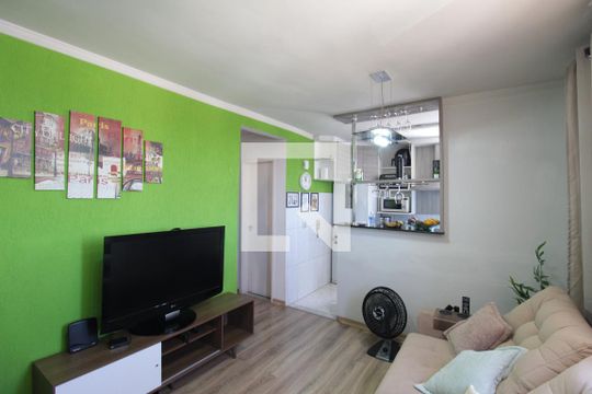 Sala de apartamento à venda com 2 quartos, 55m² em São Luiz, Belo Horizonte