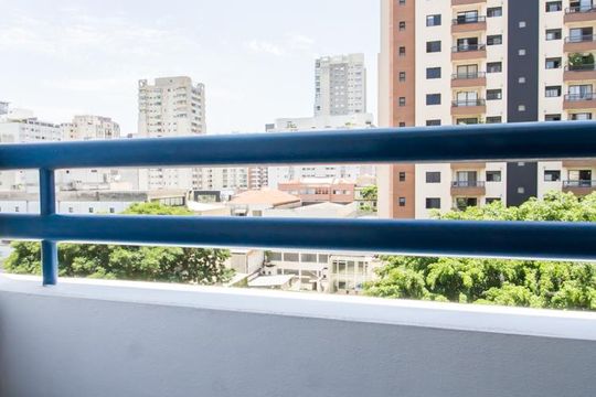 Sala varanda de apartamento à venda com 1 quarto, 49m² em Pinheiros, São Paulo