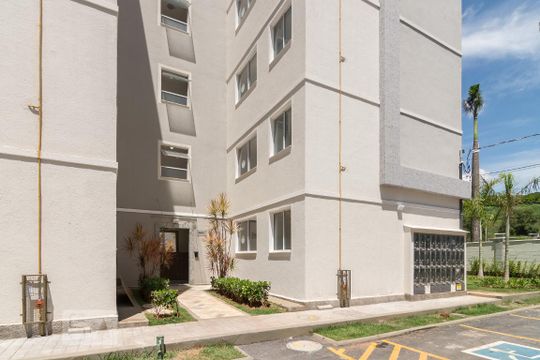 Fachada  de apartamento para alugar com 2 quartos, 44m² em Bandeirantes (pampulha), Belo Horizonte