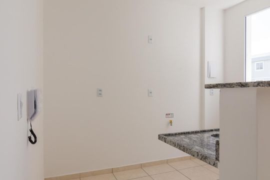 Cozinha de apartamento para alugar com 2 quartos, 44m² em Bandeirantes (pampulha), Belo Horizonte