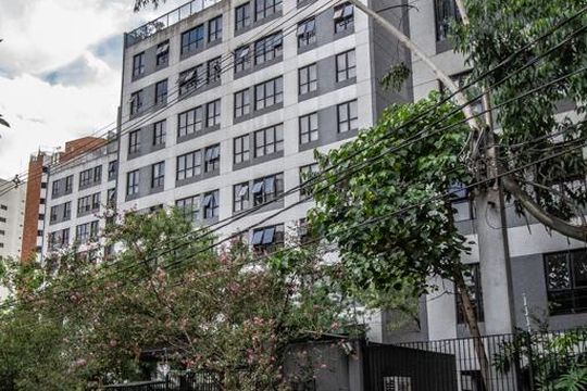 Fachada de apartamento à venda com 1 quarto, 70m² em Vila Suzana, São Paulo