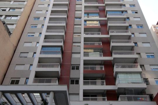 Fachada de apartamento para alugar com 1 quarto, 64m² em Centro, São Paulo