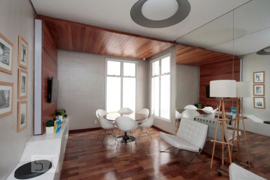 Área Comum de apartamento para alugar com 1 quarto, 64m² em Centro, São Paulo