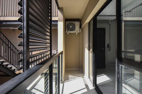 Varanda de kitnet/studio para alugar com 1 quarto, 40m² em Santo Amaro, São Paulo