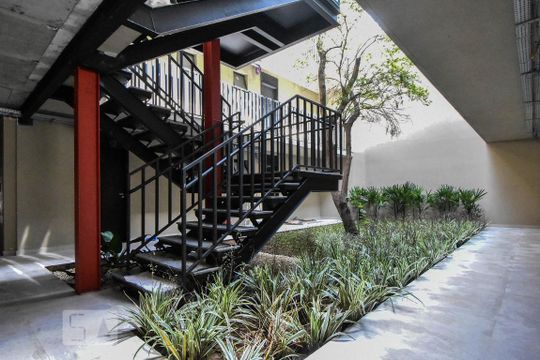 Área Social de kitnet/studio para alugar com 1 quarto, 40m² em Santo Amaro, São Paulo
