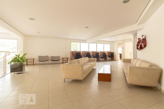 Área comum de apartamento para alugar com 1 quarto, 40m² em Cidade Monções, São Paulo