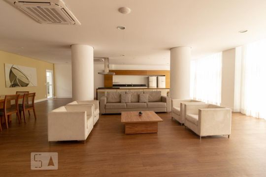 Salão de festas de apartamento para alugar com 1 quarto, 40m² em Cidade Monções, São Paulo