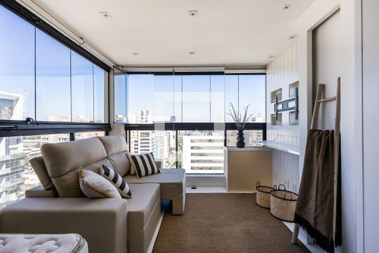 Quarto de apartamento para alugar com 1 quarto, 27m² em Jardim Paulista, São Paulo