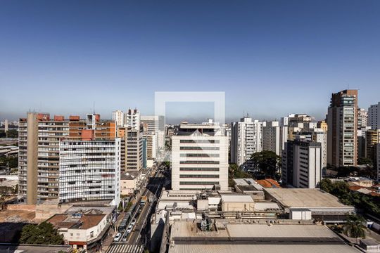 Vista da Sacada de apartamento para alugar com 1 quarto, 27m² em Jardim Paulista, São Paulo