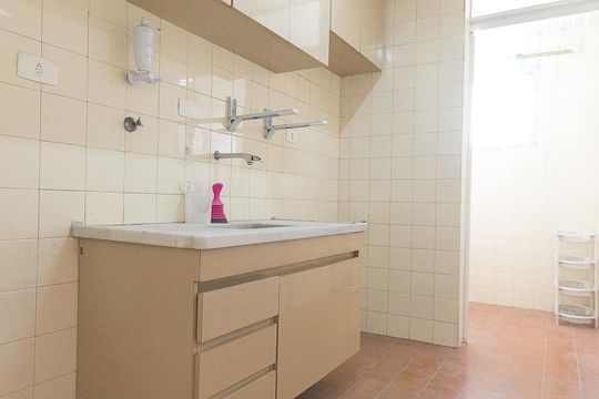 Cozinha  de apartamento para alugar com 1 quarto, 41m² em Vila Mariana, São Paulo