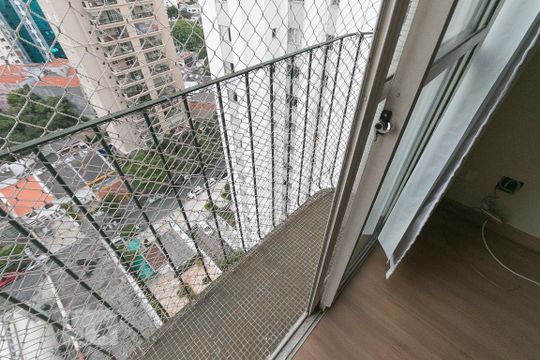 Varanda  de apartamento para alugar com 1 quarto, 41m² em Vila Mariana, São Paulo