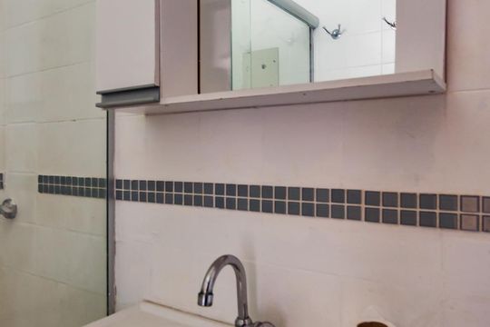 Banheiro de apartamento para alugar com 3 quartos, 65m² em Jardim Quarto Centenário, Campinas