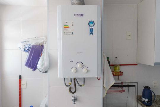 Cozinha de apartamento para alugar com 3 quartos, 77m² em Recreio dos Bandeirantes, Rio de Janeiro