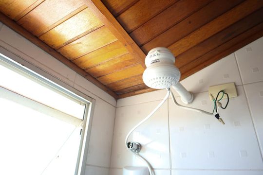 Banheiro - Suíte 2 de apartamento à venda com 3 quartos, 147m² em Parque da Represa, Jundiaí