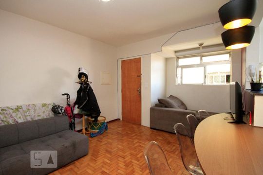 Sala de apartamento à venda com 1 quarto, 48m² em Bela Vista, São Paulo