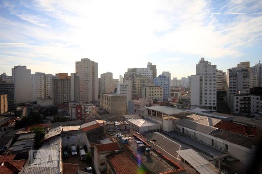 Vista da Suíte de apartamento à venda com 1 quarto, 48m² em Bela Vista, São Paulo