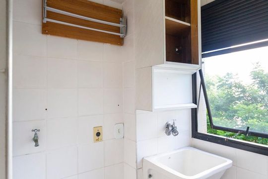 Área de serviço de apartamento à venda com 2 quartos, 63m² em Saúde, São Paulo
