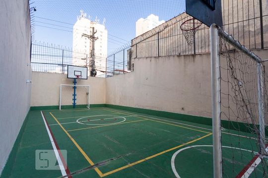Quadra poliesportiva de apartamento à venda com 2 quartos, 64m² em Vila Monte Alegre, São Paulo