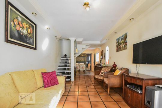 Sala de casa à venda com 3 quartos, 106m² em Brooklin Paulista, São Paulo