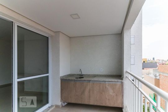 Varanda de apartamento para alugar com 3 quartos, 94m² em Parque das Nações, Santo André
