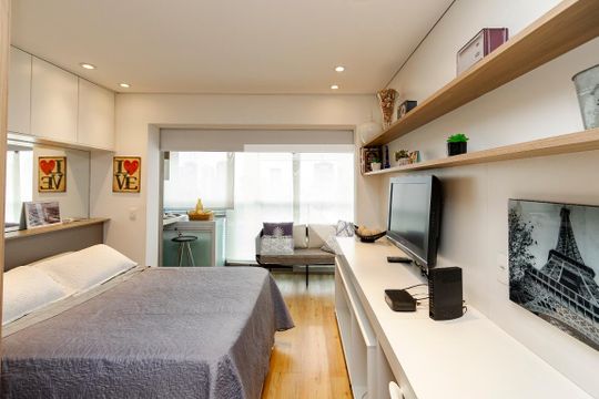 Kitnet/Studio à venda com 1 quarto, 30m² em Santo Amaro, São Paulo