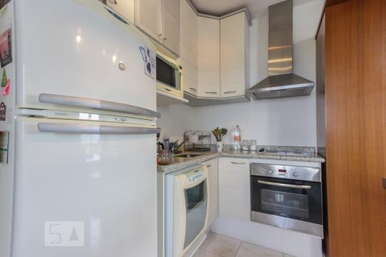 cozinha de apartamento para alugar com 1 quarto, 104m² em Parque do Morumbi, São Paulo