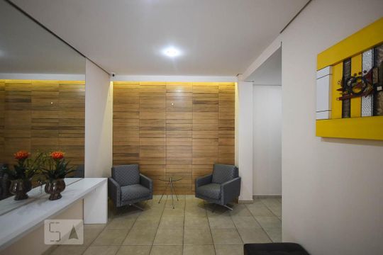 Hall social de apartamento à venda com 2 quartos, 57m² em Parque Reboucas, São Paulo