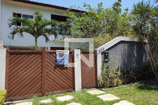 Fachada de casa de condomínio à venda com 5 quartos, 342m² em Freguesia (jacarepaguá), Rio de Janeiro