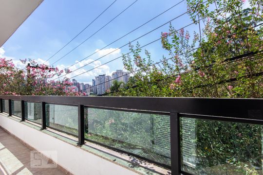 Suíte3  (varanda) de casa de condomínio à venda com 4 quartos, 497m² em Jardim Morumbi, São Paulo