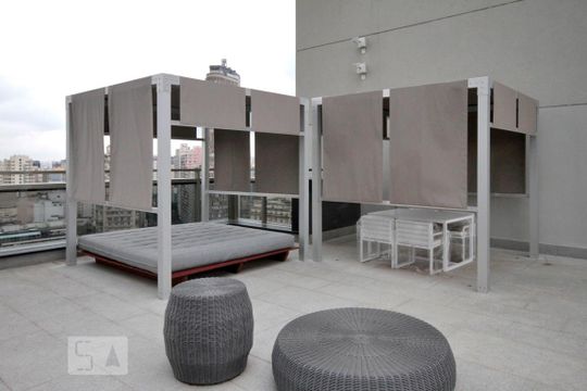 Área Comum de kitnet/studio para alugar com 1 quarto, 28m² em República, São Paulo