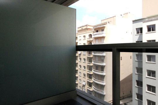 Varanda de kitnet/studio para alugar com 1 quarto, 28m² em República, São Paulo