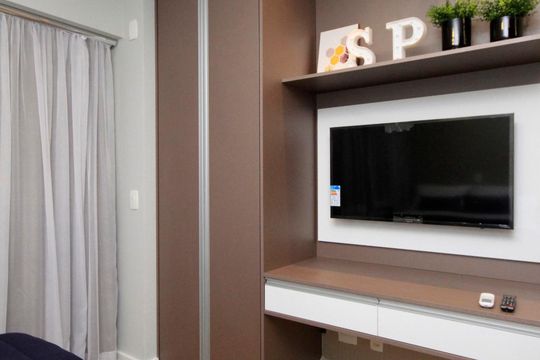 Studio de kitnet/studio para alugar com 1 quarto, 28m² em República, São Paulo