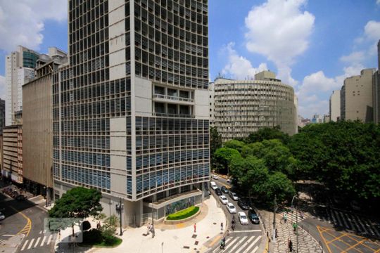 Vista de kitnet/studio para alugar com 1 quarto, 18m² em Cerqueira César, São Paulo