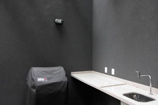 Churrasqueira de kitnet/studio para alugar com 1 quarto, 18m² em Cerqueira César, São Paulo