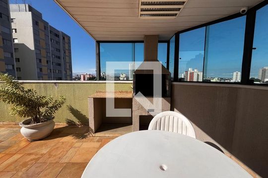 Área comum - Churrasqueira de apartamento para alugar com 1 quarto, 55m² em Centro, Campinas