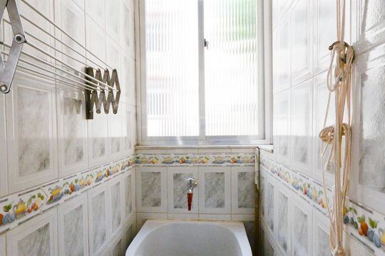 Área de serviço de apartamento para alugar com 1 quarto, 45m² em Tijuca, Rio de Janeiro