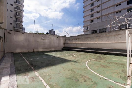 Quadra poliesportiva de apartamento para alugar com 3 quartos, 102m² em Vila Clementino, São Paulo