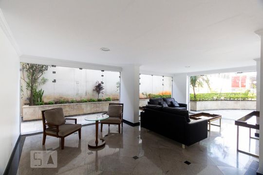 Hall social de apartamento para alugar com 3 quartos, 102m² em Vila Clementino, São Paulo