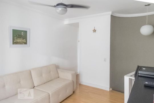 Sala de apartamento para alugar com 1 quarto, 52m² em Indianópolis, São Paulo