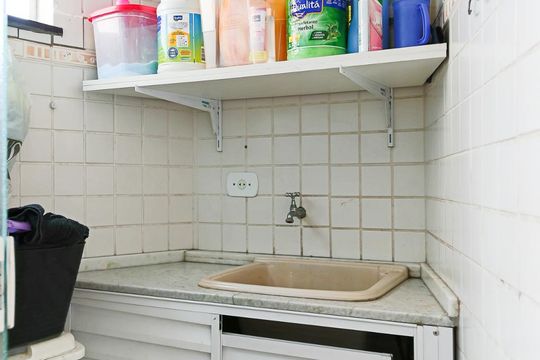 Área de Serviço de apartamento para alugar com 1 quarto, 70m² em Consolação, São Paulo