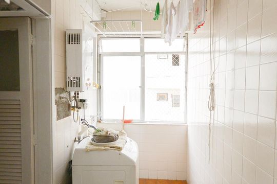 Área de serviço de apartamento à venda com 3 quartos, 110m² em Tijuca, Rio de Janeiro
